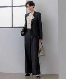 23区 【セットアップ対応】ラフィーネウール 一つ釦 ジャケット