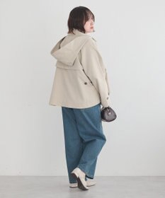 earth music&ecology スタッズデニムパンツ