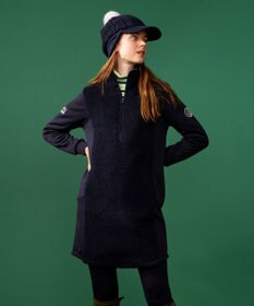 23区GOLF 【WOMEN】つば付きケーブル ニットキャップ