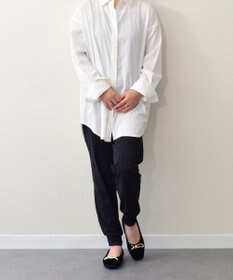 Bridget Birkin 【PARADIS COULEUR】スクエアトウメタルリボンバレエシューズ