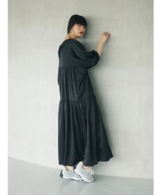 Green Parks armonia．ティアード切り替えワンピース