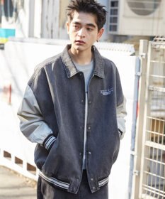 WEGO デニムスタジャン