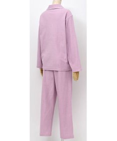 ワコール／睡眠科学 【パジャマ】　長袖　長ズボン　綿混　パイル素材　睡眠科学／ワコール　YDX532