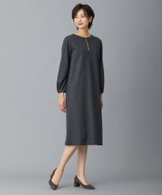 J.PRESS LADIES アクアレジェンドウールジャージー ワンピース