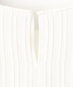 ANY SIS S 【洗える】ジャガードペプラム ブラウス