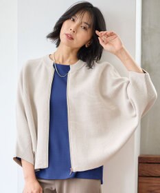 ANY ポンチョジップカーディガン