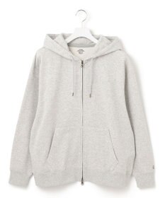 J.PRESS YORK STREET 【UNISEX】裏毛フルジップパーカー