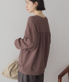 AMERICAN HOLIC バックギャザー裏毛プルオーバー