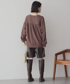 AMERICAN HOLIC バックギャザー裏毛プルオーバー