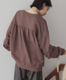 AMERICAN HOLIC バックギャザー裏毛プルオーバー