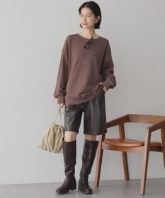 AMERICAN HOLIC バックギャザー裏毛プルオーバー