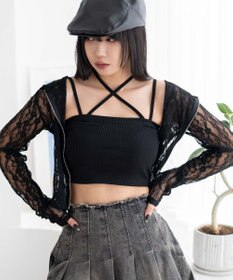 WEGO 【カップ付きインナー】なちゅ盛れカップインマルチWAYキャミ