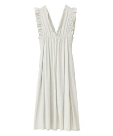 Green Parks ■ＥＳＣＡＲ　フリルＶネックワンピース