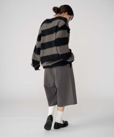 WEGO 【2025秋冬新作/ユニセックス着用ITEM/MLサイズ展開】フェザーニットプルオーバー