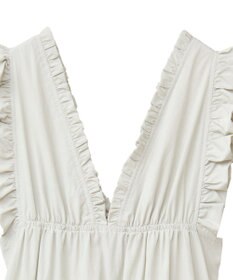 Green Parks ■ＥＳＣＡＲ　フリルＶネックワンピース