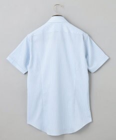 GOTAIRIKU 春夏向け【形態安定】SUMMERPREMIUMPLEATS_スモールワイドカラー 半袖ドレスシャツ（ストライプ/チェック）