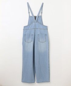 ANY L 【洗濯機可】デニムサロペット