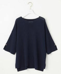 ANY SIS 【接触冷感・UVカット・洗える】ビューティクールボートネック プルオーバー