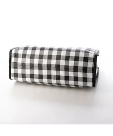 UNBILLION cachecache チェック柄ポリプロピレンシートトートバッグ