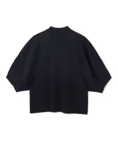 BEIGE， 【洗える】NADIA / ボリュームスリーブ半袖ボトルネックニット