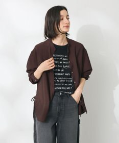 CRAFT STANDARD BOUTIQUE レーヨントロミサイドリボンチュニック