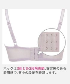 BRADELIS New York 【BRADELIS New York/ 育乳補整ブラ・STEP2 寄せる】ローズステップ2ブラ26S1 補正下着 しっかり谷間を作るブラ