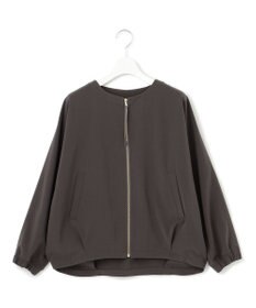 J.PRESS YORK STREET 【WOMEN】ジャージーライクツイル ドルマンブルゾン