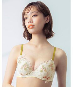 Wing ブラジャー Wing Lesiage ふっくら、まる胸メイク 背中にやさしくフィット 【2860シリーズ】 パッド有 ブラ PB2860 ウイング／ワコール