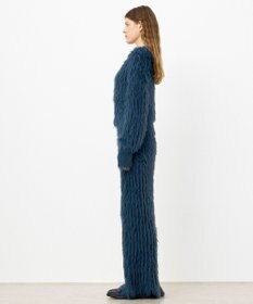 NAVE 【ReNAVE・洗える】メルティーシャギーニット カーディガン