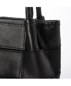 UNBILLION ピークスピーク PEAKSPEAK / 牛革パッチワーク・フラップトートS