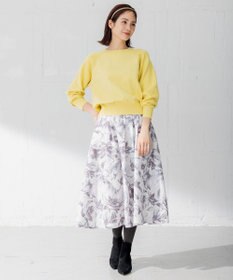 組曲 【選べる8色展開・春まで使える！】バックレースカラー ニット