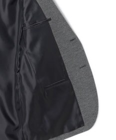 J.PRESS MEN 3シーズン着られる上質素材【ストレッチ / 吸水速乾 / 洗える / 消臭】AXIO 3ポジションジャージー ジャケット