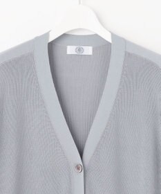 J.PRESS LADIES L 【洗える】COTTON MODAL Vネック カーディガン