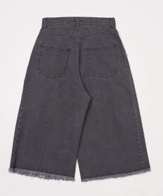 WEGO クロップドワイドデニムパンツ