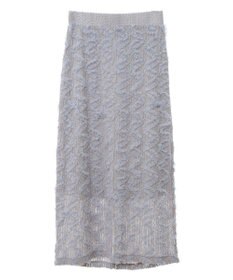 Green Parks チュールフリルＩラインスカート