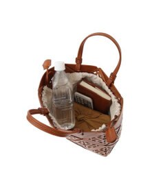 genten サスカットバスケット手提げバッグ＜M＞