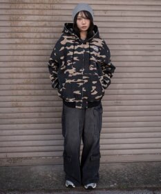 WEGO 【ユニセックス着用ITEM】ワーカーズフードブルゾン