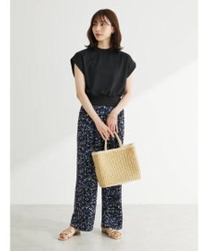 Green Parks アート柄イージーパンツ