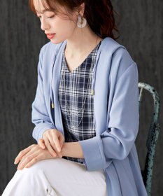 Tiaclasse L 【洗える】ゆったりシルエットの幅広カフスブラウス