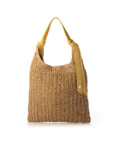 UNBILLION カシュカシュ cachecache / 下がりグログラン柄編みトートバッグ