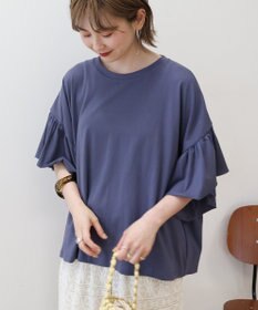 AMERICAN HOLIC バックフリル半袖プルオーバー