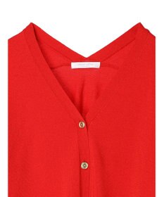 Green Parks ゴールド釦ニットカーディガン