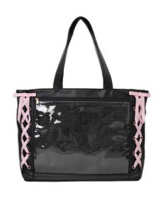 WEGO 【痛バ＆推し活】レースアップ痛バッグL