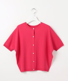 自由区 【前後着用可能】クレープストレッチドルマンスリーブ ニット