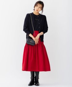 23区 【アンサンブル対応】サステナブルウール 半袖 ニット