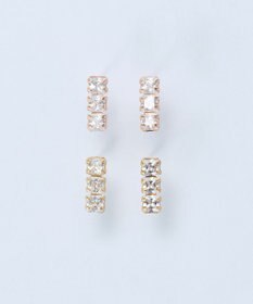 Phoebe 【K10】ストーンバーピアス ゴールド