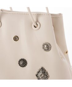 UNBILLION 【テレビ ドラマ着用アイテム】カカトゥ kakatoo / スタッズボンディングショルダー