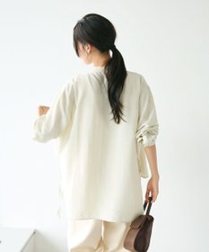 CRAFT STANDARD BOUTIQUE レーヨントロミサイドリボンチュニック