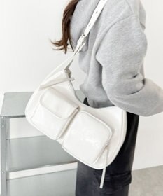 WEGO 立体ポケットハトメベルトバッグ