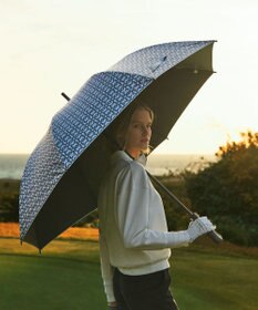 23区GOLF 【UNISEX】1本あると便利。お天気の急変にも対応可能◎大き目で安心の晴雨兼用傘 ブラック系5